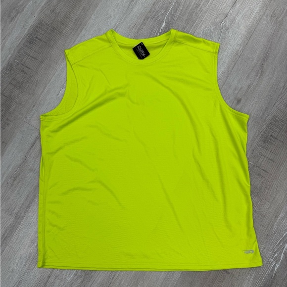 MTA Men’s Neon Yellow Tank Top - Size XXXL - Picture 1 of 3